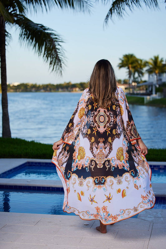 Women’s capsule essentials kaftan back 