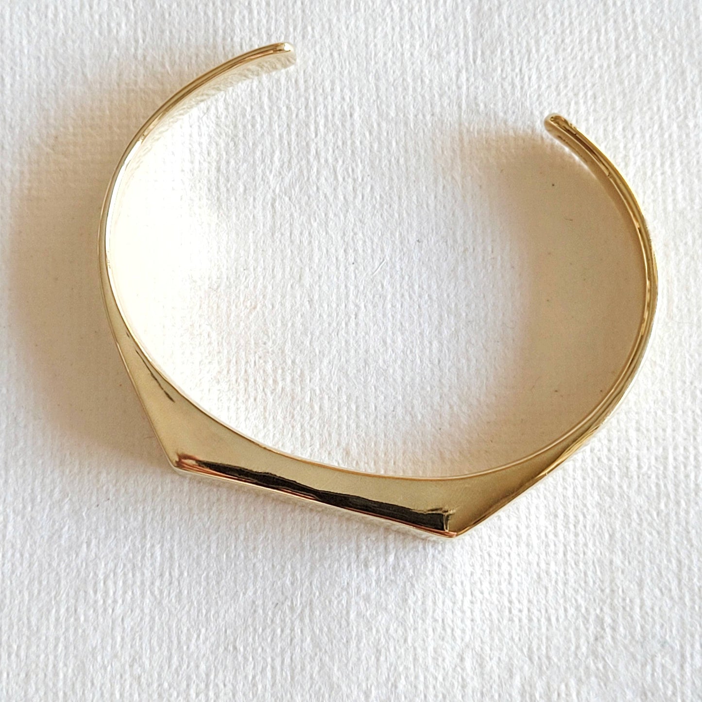 Brass ID bar I Dont Cuff bracelet bangle
