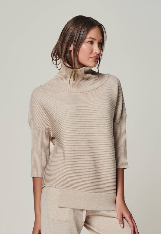 Women's capsule wardrobe essentials turtleneck front 