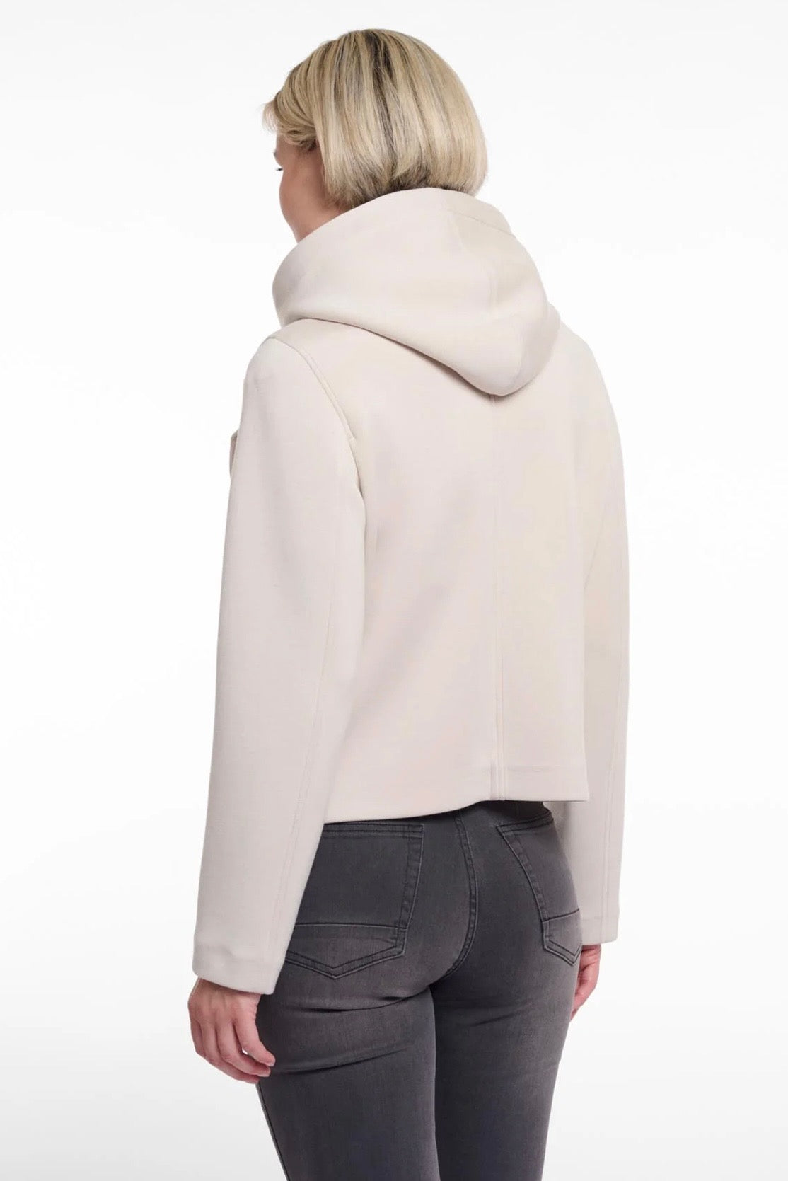 Fog Grey Double-Breasted Jacket