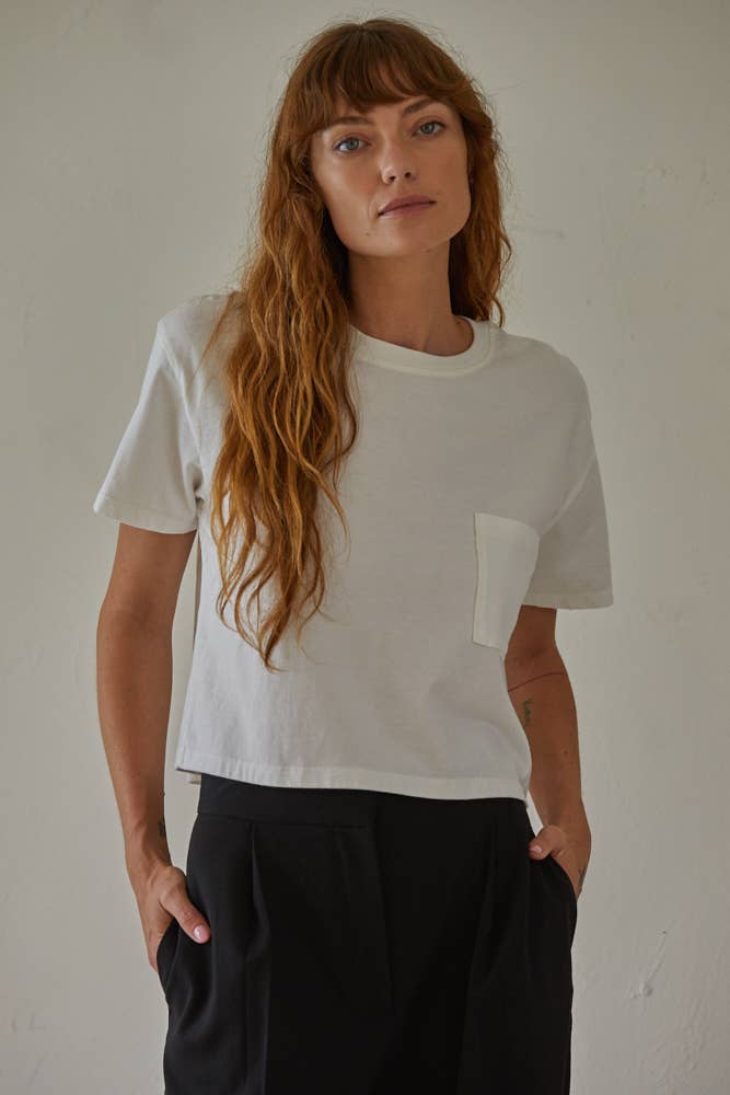 Perfect Cut Basic White Tee