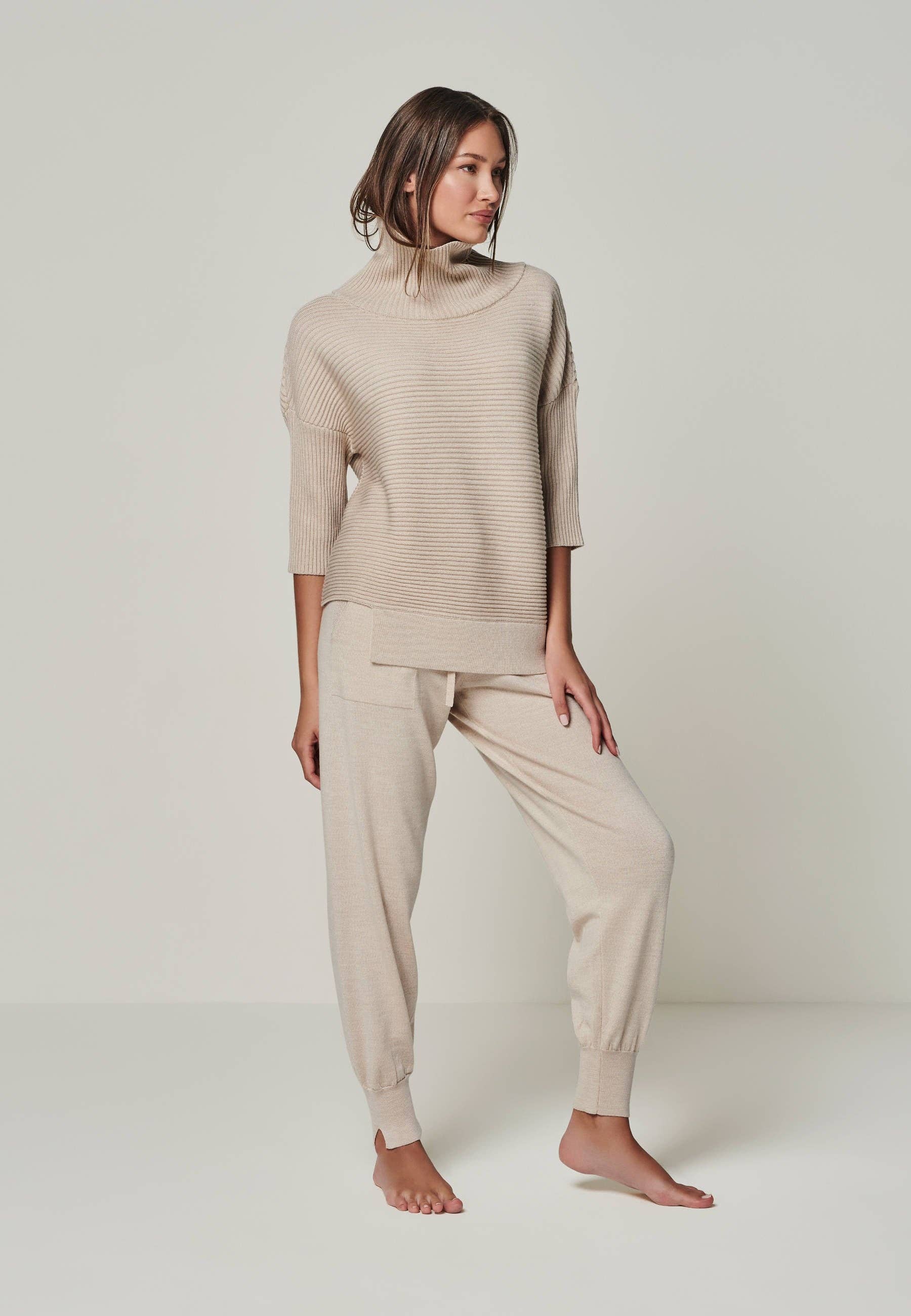 Women's capsule wardrobe essentials turtleneck front 